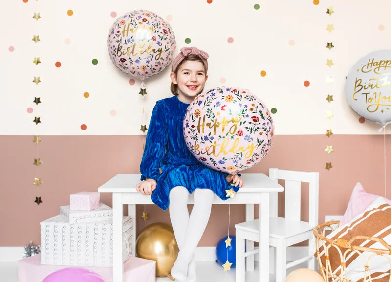 Happy Birthday To You Round Shaped Balloon