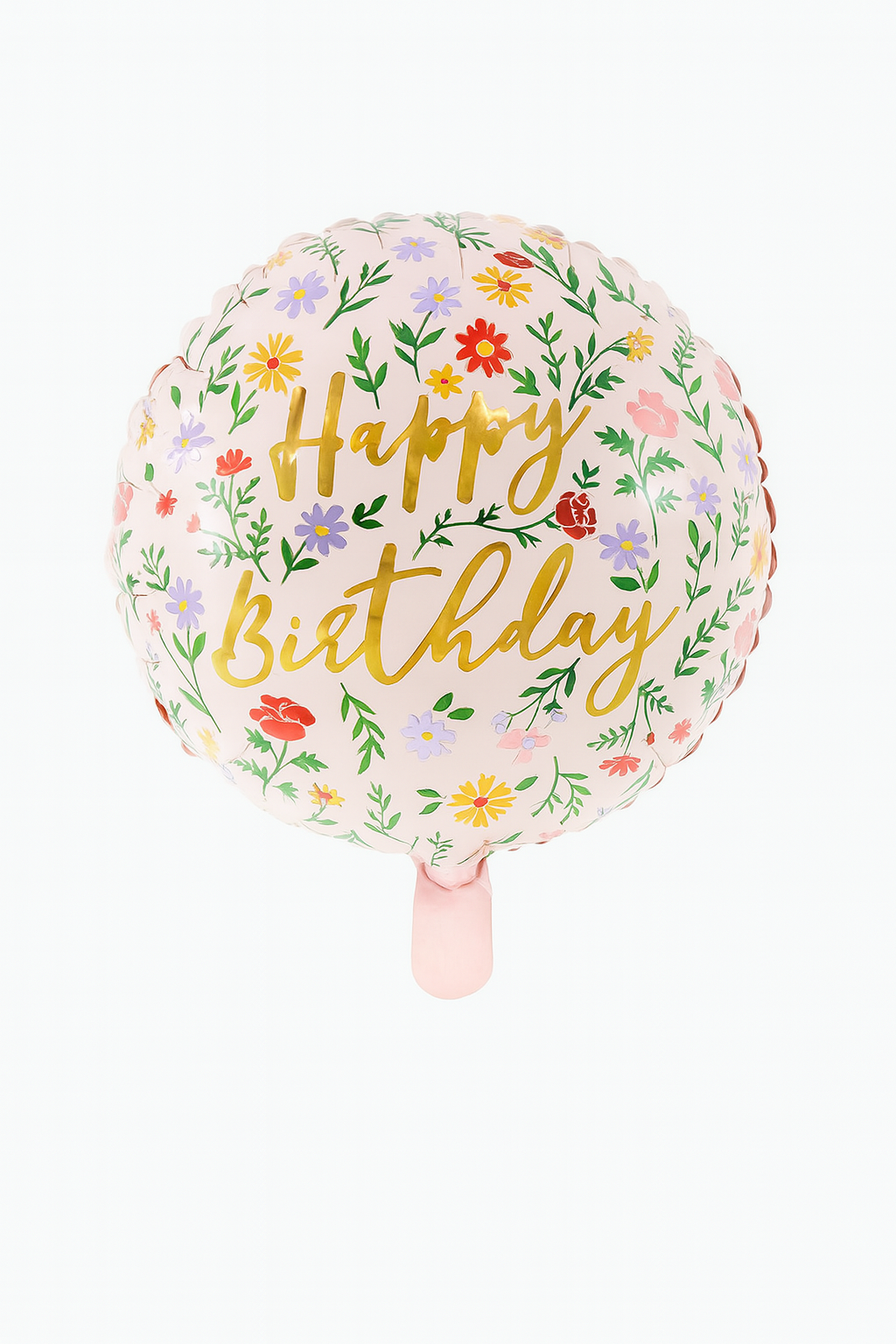 Happy Birthday Round Shaped Balloon