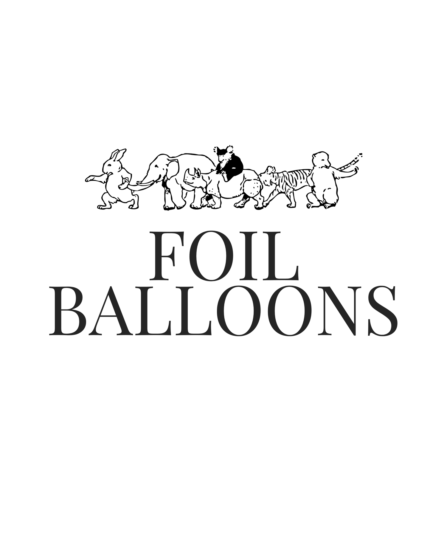 Foil Themed Balloons
