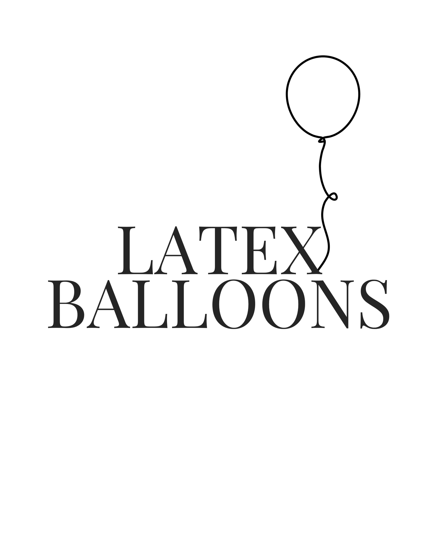 Latex Balloons