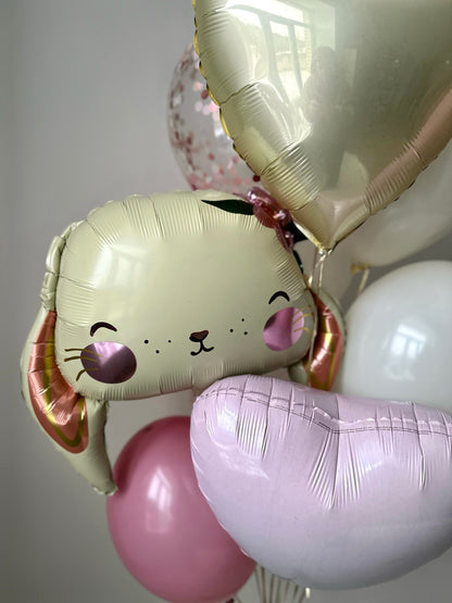 Bunny & Hearts First Birthday Set