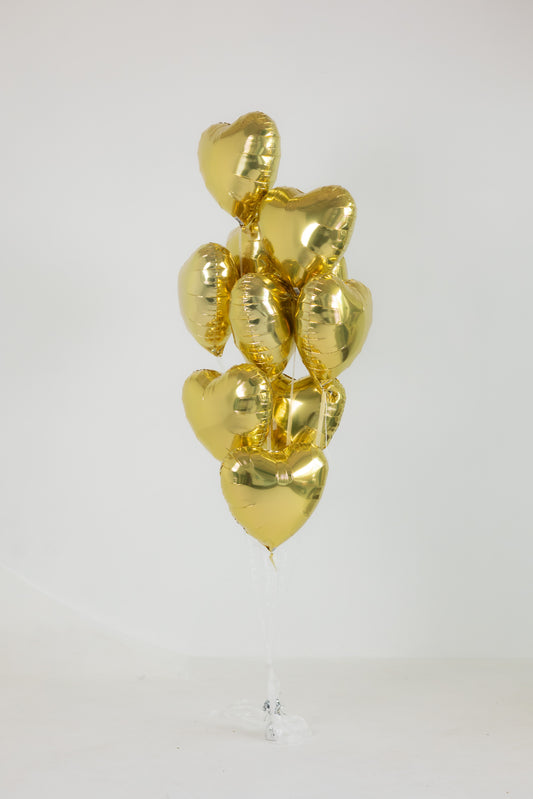 Gold Hearts