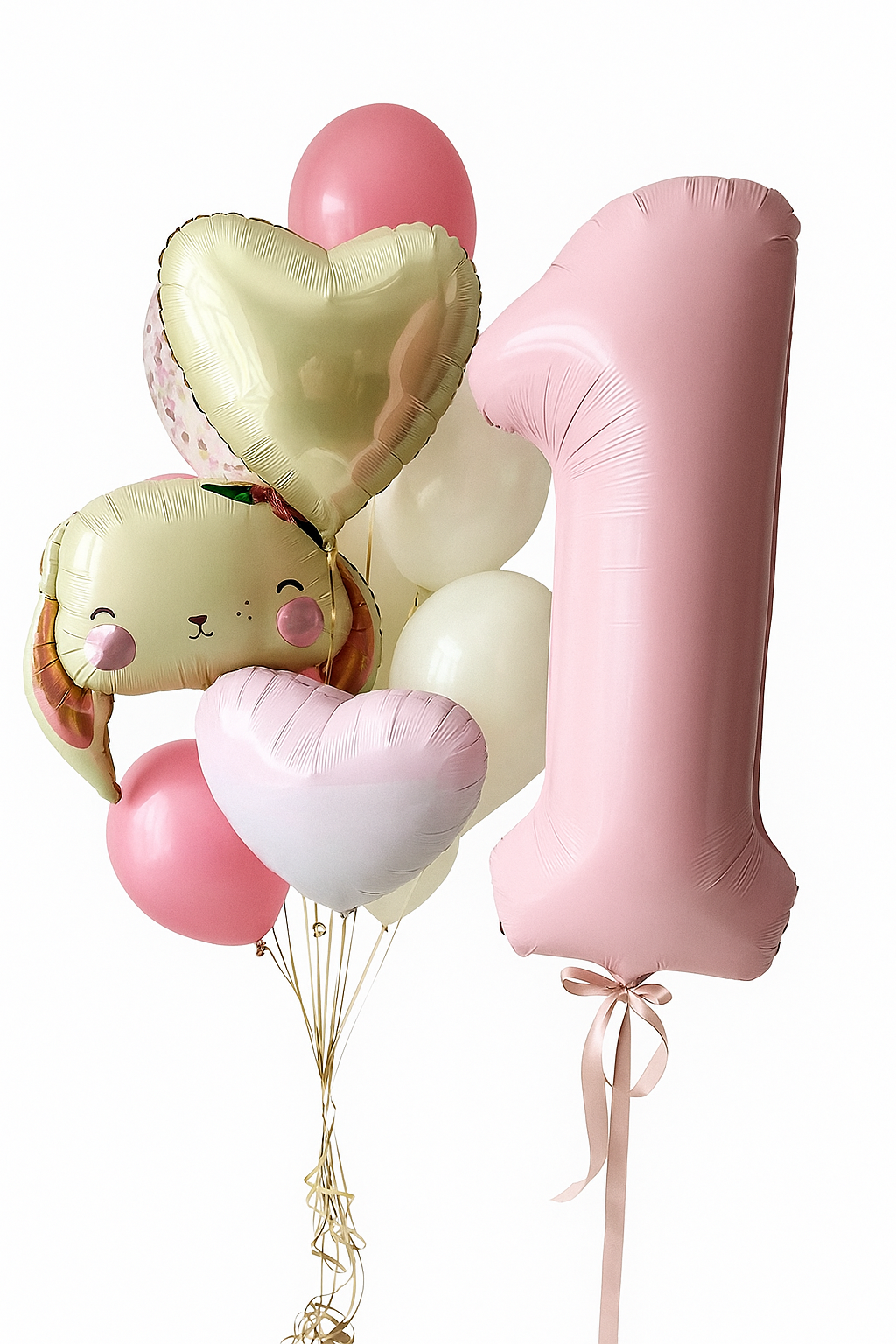 Bunny & Hearts First Birthday Set