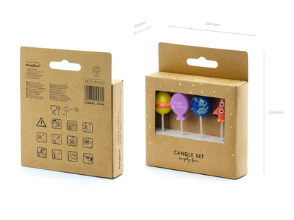 Birthday Candles Space