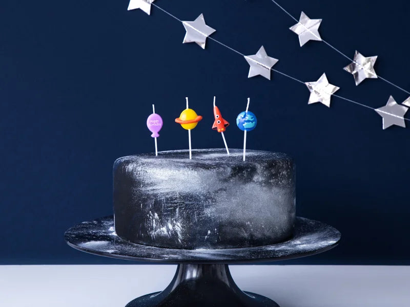 Birthday Candles Space