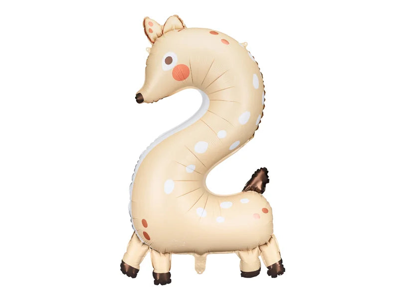 Animals Number Balloon 1-9