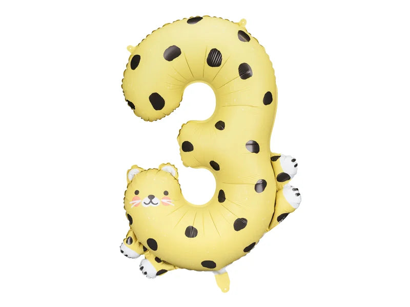 Animals Number Balloon 1-9