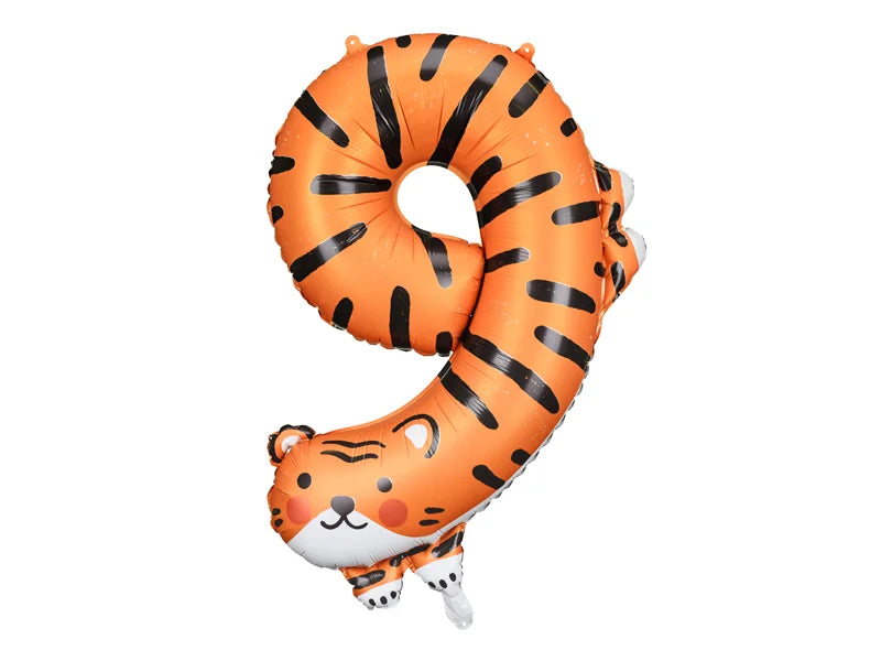 Animals Number Balloon 1-9