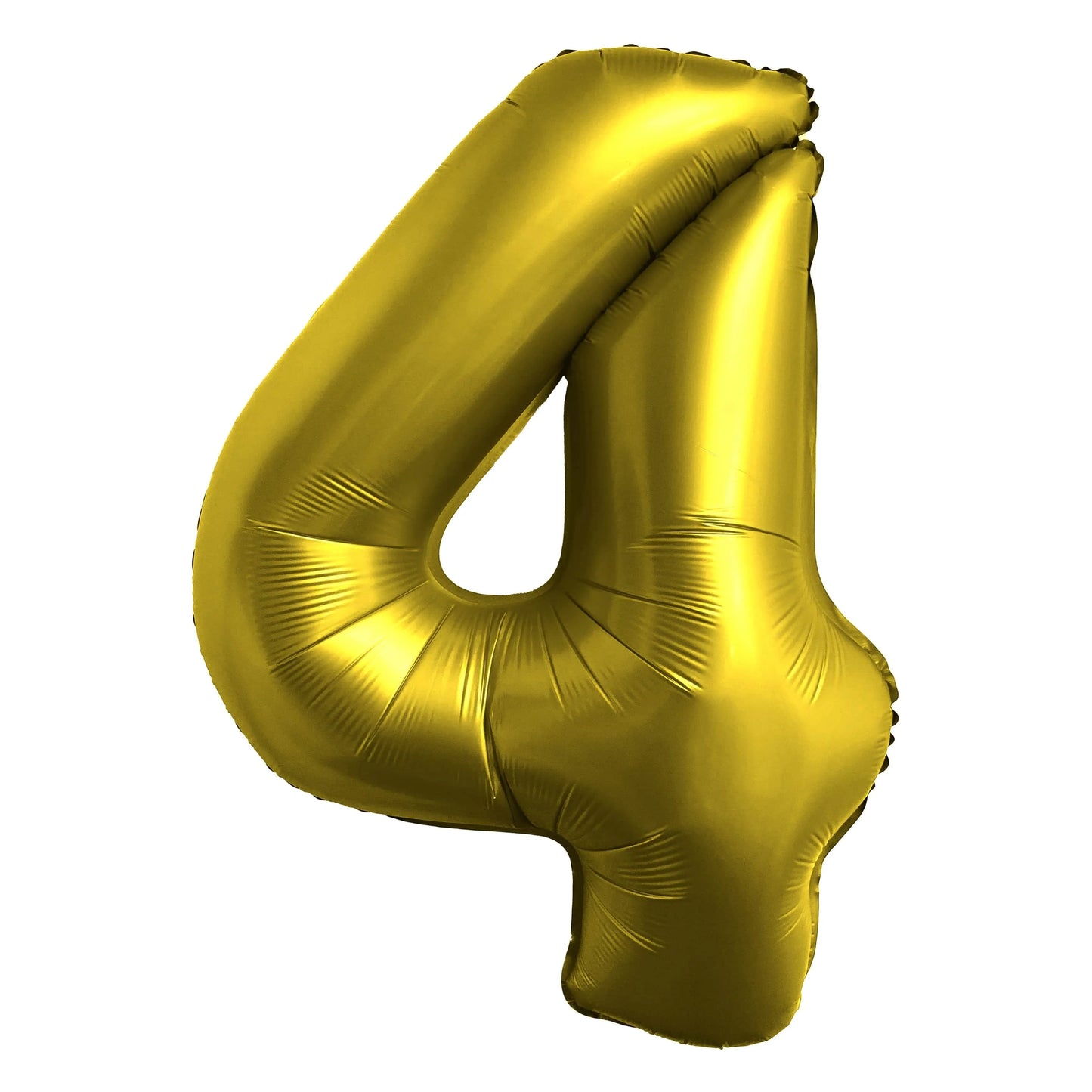 Chrome Gold Number Balloon 0-9