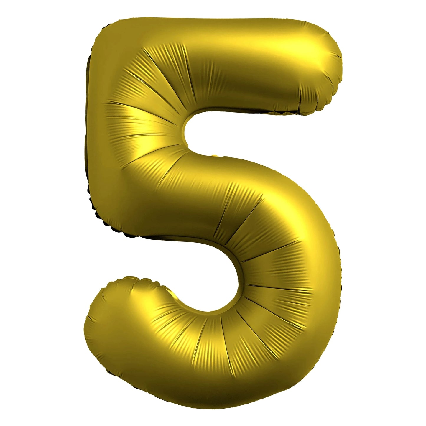 Chrome Gold Number Balloon 0-9