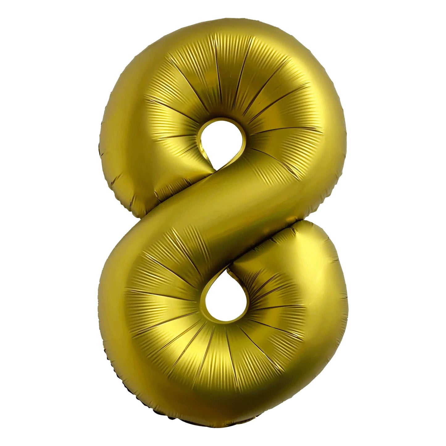 Chrome Gold Number Balloon 0-9