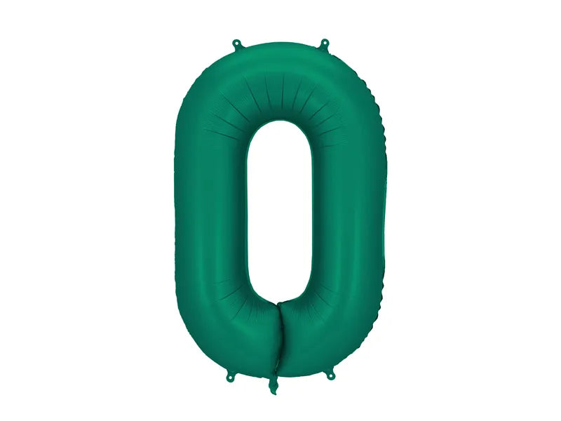Green Number Balloon 0-9