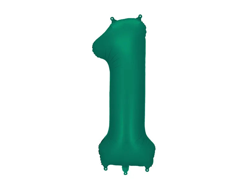 Green Number Balloon 0-9