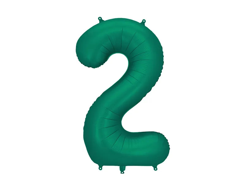 Green Number Balloon 0-9