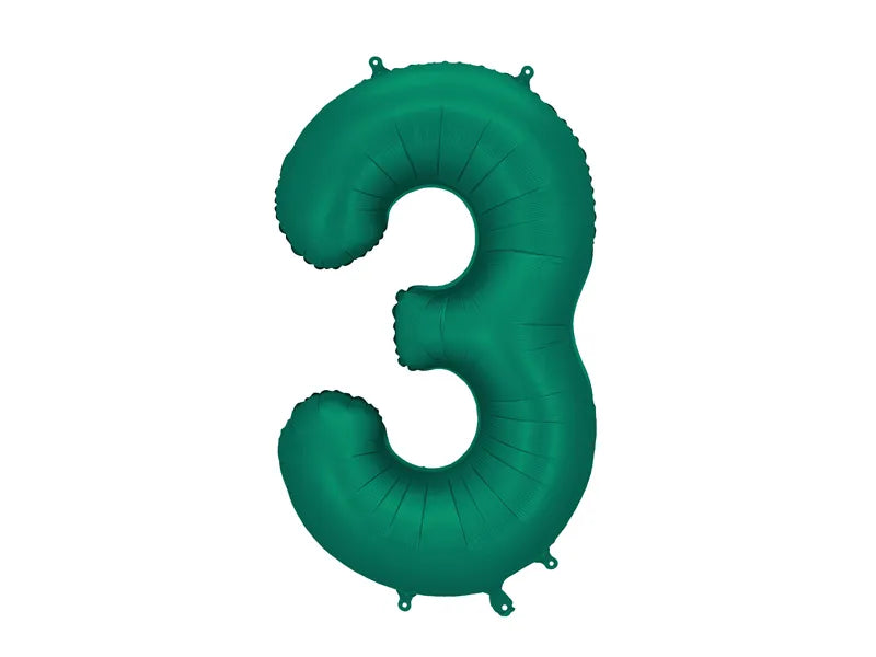 Green Number Balloon 0-9
