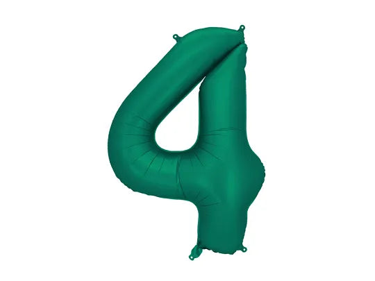 Green Number Balloon 0-9