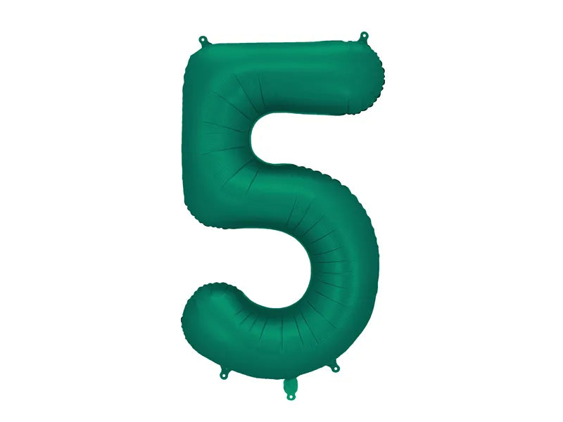 Green Number Balloon 0-9