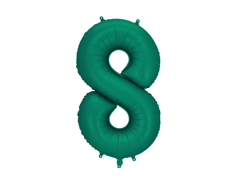 Green Number Balloon 0-9