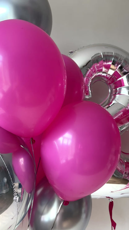 Super Girl Birthday Balloon Set